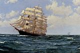 Under Sail by Montague Dawson